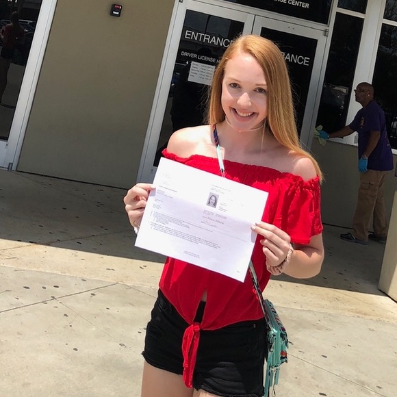 Red Off the Shoulder Blouse - Picture 3 of 4
